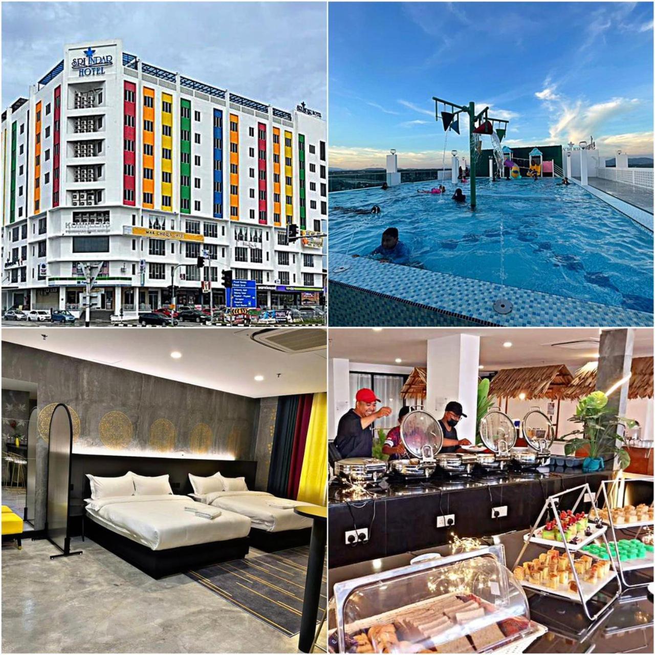 Sri Indar Hotel & Suites Parit Buntar Zewnętrze zdjęcie