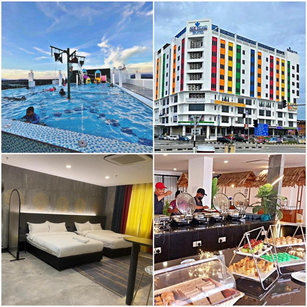 Sri Indar Hotel & Suites Parit Buntar Zewnętrze zdjęcie
